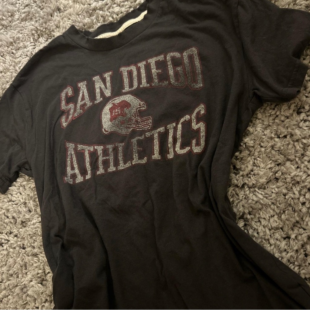 San Diego athletics oversized fit tee